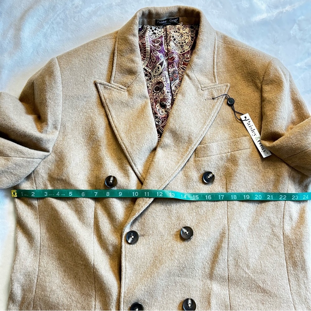 Paisley & Gray Tan Trench Coat - Picture 6 of 7